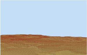Three-dimensional digital elevation model of Ashegoda site.jpg