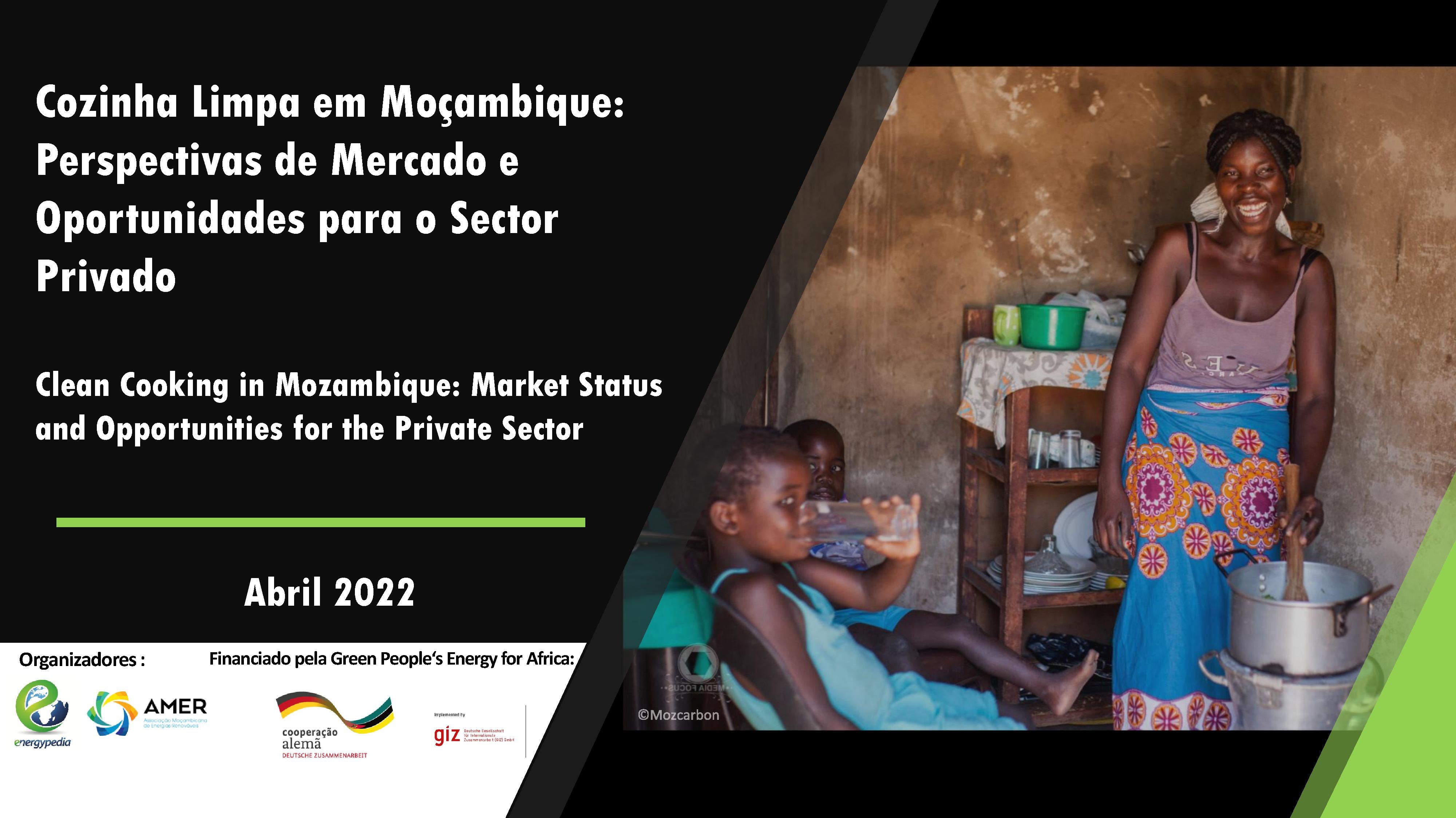 Cozinha Limpa em Moçambique - Perspectivas de Mercado e Oportunidades para o Sector Privado