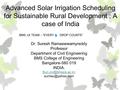 Advanced Solar Irrigation Scheduling for Sustainable Rural Development, A case of India.pdf
