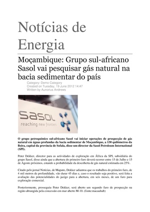 PT-Mocambique-Grupo sul-africano Sasol vai pesquisar gas natural na bacia sedimentar do pais-Aunorius andrews.pdf